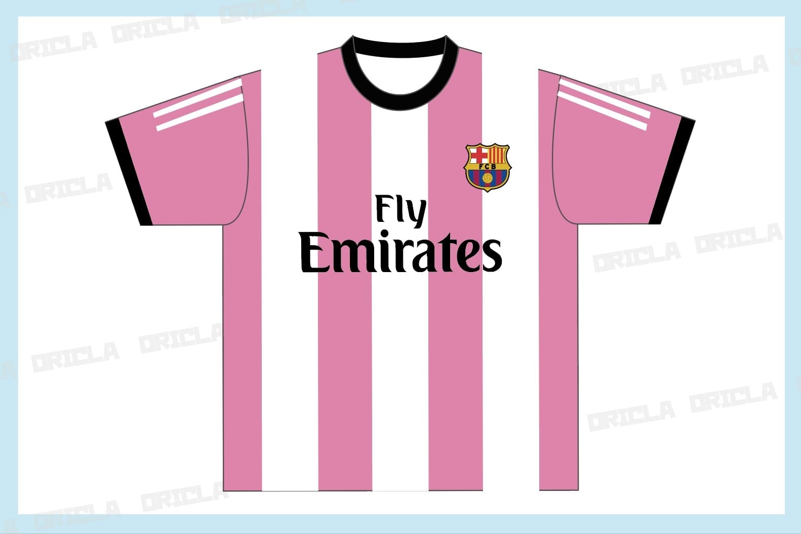 ピンクサッカークラスTシャツ