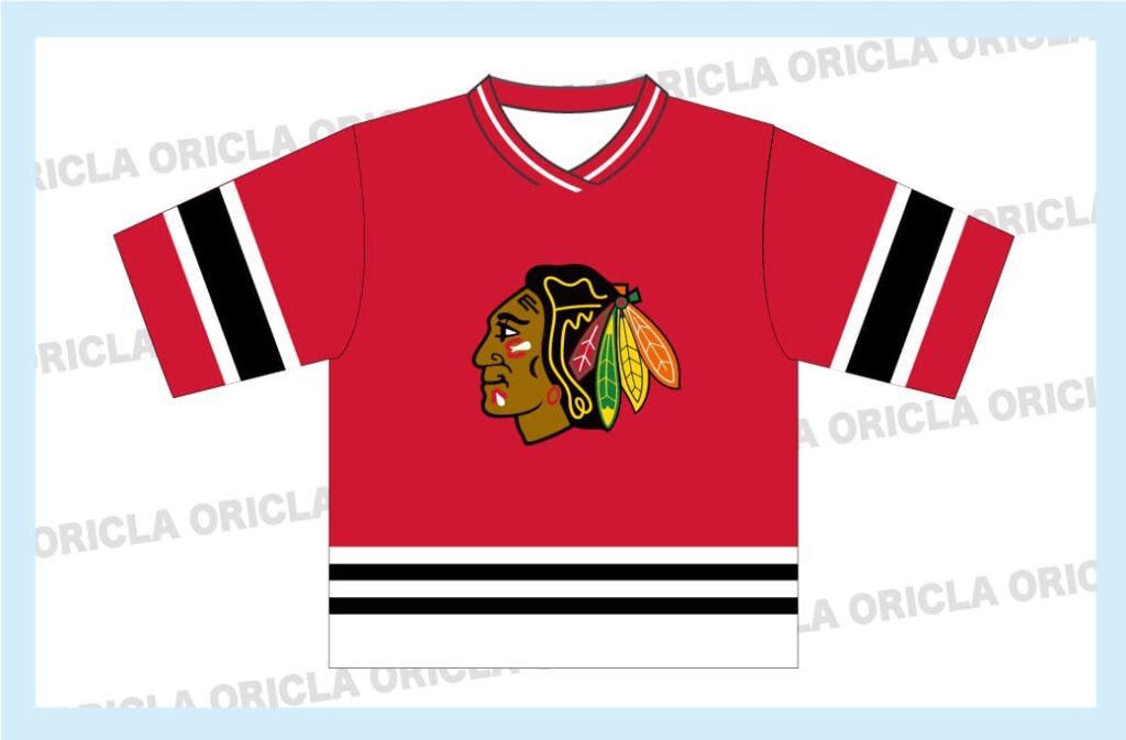 CHICAGO BLACK HAWKS アイスホッケーシャツ #88｜メンズ 